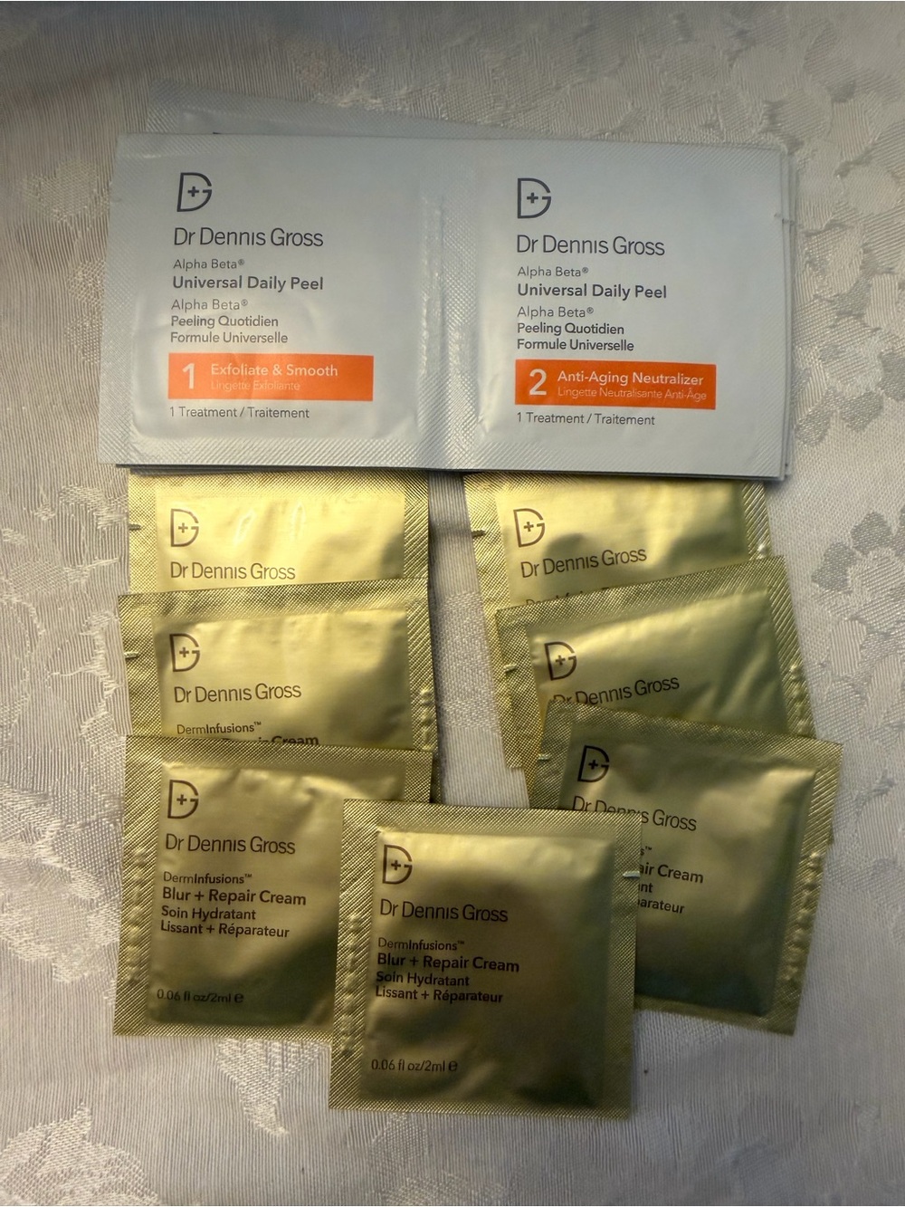 Pack of 7 Alpha Beta Universal Daily Peel + Blur + Repair Cream